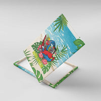 Guyana Christmas Canvas Wall Art Chilling Macaw It's 5 o'clock Somewhere - Wonder Print Shop