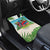 Guyana Christmas Car Mats Chilling Macaw It's 5 o'clock Somewhere - Wonder Print Shop