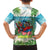 Guyana Christmas Family Matching Long Sleeve Bodycon Dress and Hawaiian Shirt Chilling Macaw It's 5 o'clock Somewhere - Wonder Print Shop