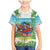 Guyana Christmas Family Matching Mermaid Dress and Hawaiian Shirt Chilling Macaw It's 5 o'clock Somewhere - Wonder Print Shop