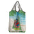 Guyana Christmas Grocery Bag Chilling Macaw It's 5 o'clock Somewhere - Wonder Print Shop