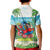 Guyana Christmas Kid Polo Shirt Chilling Macaw It's 5 o'clock Somewhere - Wonder Print Shop