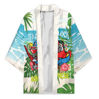 Guyana Christmas Kimono Chilling Macaw It's 5 o'clock Somewhere - Wonder Print Shop
