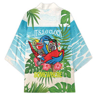 Guyana Christmas Kimono Chilling Macaw It's 5 o'clock Somewhere - Wonder Print Shop