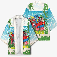 Guyana Christmas Kimono Chilling Macaw It's 5 o'clock Somewhere - Wonder Print Shop