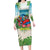 Guyana Christmas Long Sleeve Bodycon Dress Chilling Macaw It's 5 o'clock Somewhere - Wonder Print Shop