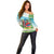 Guyana Christmas Off Shoulder Sweater Chilling Macaw It's 5 o'clock Somewhere - Wonder Print Shop