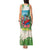 Guyana Christmas Tank Maxi Dress Chilling Macaw It's 5 o'clock Somewhere - Wonder Print Shop