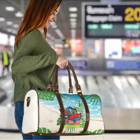 Guyana Christmas Travel Bag Chilling Macaw It's 5 o'clock Somewhere - Wonder Print Shop