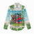 Guyana Christmas Women Casual Shirt Chilling Macaw It's 5 o'clock Somewhere - Wonder Print Shop