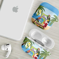 Guyana Christmas AirPods Case Macaw Red-fan Parrot Tropical Vibes - Wonder Print Shop