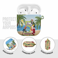 Guyana Christmas AirPods Case Macaw Red-fan Parrot Tropical Vibes - Wonder Print Shop