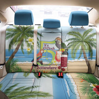 Guyana Christmas Back Car Seat Cover Macaw Red-fan Parrot Tropical Vibes - Wonder Print Shop