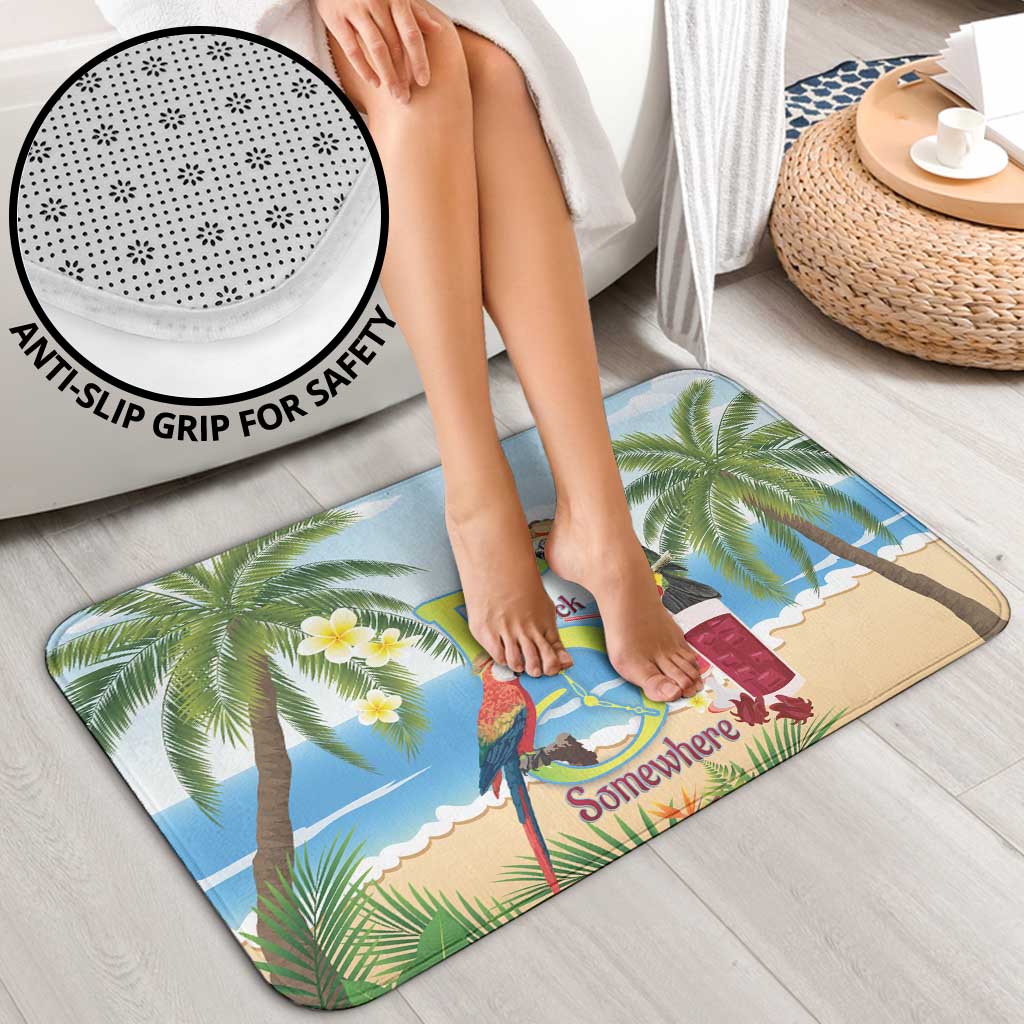 Guyana Christmas Bathroom Set Macaw Red-fan Parrot Tropical Vibes - Wonder Print Shop