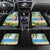 Guyana Christmas Car Mats Macaw Red-fan Parrot Tropical Vibes - Wonder Print Shop