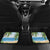 Guyana Christmas Car Mats Macaw Red-fan Parrot Tropical Vibes - Wonder Print Shop