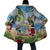 Guyana Christmas Cloak Macaw Red-fan Parrot Tropical Vibes - Wonder Print Shop