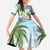 Guyana Christmas Family Matching Long Sleeve Bodycon Dress and Hawaiian Shirt Macaw Red-fan Parrot Tropical Vibes - Wonder Print Shop