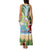 Guyana Christmas Family Matching Tank Maxi Dress and Hawaiian Shirt Macaw Red-fan Parrot Tropical Vibes - Wonder Print Shop