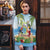 Guyana Christmas Ugly Christmas Sweater Macaw Red-fan Parrot Tropical Vibes - Wonder Print Shop