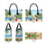 Guyana Christmas Leather Bag Macaw Red-fan Parrot Tropical Vibes - Wonder Print Shop