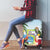 Guyana Christmas Luggage Cover Macaw Red-fan Parrot Tropical Vibes - Wonder Print Shop