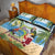 Guyana Christmas Quilt Bed Set Macaw Red-fan Parrot Tropical Vibes - Wonder Print Shop