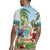 Guyana Christmas Rugby Jersey Macaw Red-fan Parrot Tropical Vibes - Wonder Print Shop