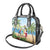 Guyana Christmas Shoulder Handbag Macaw Red-fan Parrot Tropical Vibes - Wonder Print Shop