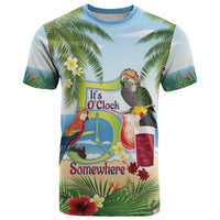 Guyana Christmas T Shirt Macaw Red-fan Parrot Tropical Vibes - Wonder Print Shop