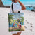 Guyana Christmas Tote Bag Macaw Red-fan Parrot Tropical Vibes - Wonder Print Shop