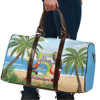 Guyana Christmas Travel Bag Macaw Red-fan Parrot Tropical Vibes - Wonder Print Shop