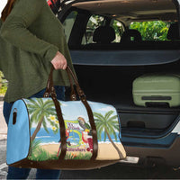 Guyana Christmas Travel Bag Macaw Red-fan Parrot Tropical Vibes - Wonder Print Shop