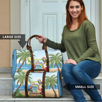 Guyana Christmas Travel Bag Macaw Red-fan Parrot Tropical Vibes - Wonder Print Shop