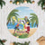 Guyana Christmas Tree Skirt Macaw Red-fan Parrot Tropical Vibes - Wonder Print Shop
