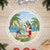 Guyana Christmas Tree Skirt Macaw Red-fan Parrot Tropical Vibes - Wonder Print Shop