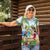 Guyana Christmas Women Polo Shirt Macaw Red-fan Parrot Tropical Vibes - Wonder Print Shop