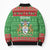 Guyana Christmas Bomber Puffer Jacket Santa With Macaw Parrot Merry Xmas - Wonder Print Shop