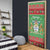 Guyana Christmas Door Cover Santa With Macaw Parrot Merry Xmas - Wonder Print Shop