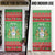 Guyana Christmas Door Cover Santa With Macaw Parrot Merry Xmas - Wonder Print Shop