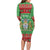 Guyana Christmas Family Matching Long Sleeve Bodycon Dress and Hawaiian Shirt Santa With Macaw Parrot Merry Xmas - Wonder Print Shop