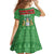 Guyana Christmas Family Matching Mermaid Dress and Hawaiian Shirt Santa With Macaw Parrot Merry Xmas - Wonder Print Shop