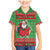 Guyana Christmas Family Matching Mermaid Dress and Hawaiian Shirt Santa With Macaw Parrot Merry Xmas - Wonder Print Shop