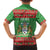 Guyana Christmas Family Matching Short Sleeve Bodycon Dress and Hawaiian Shirt Santa With Macaw Parrot Merry Xmas - Wonder Print Shop