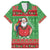 Guyana Christmas Family Matching Short Sleeve Bodycon Dress and Hawaiian Shirt Santa With Macaw Parrot Merry Xmas - Wonder Print Shop