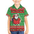 Guyana Christmas Family Matching Short Sleeve Bodycon Dress and Hawaiian Shirt Santa With Macaw Parrot Merry Xmas - Wonder Print Shop