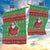Guyana Christmas Garden Flag Santa With Macaw Parrot Merry Xmas - Wonder Print Shop