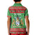 Guyana Christmas Kid Polo Shirt Santa With Macaw Parrot Merry Xmas - Wonder Print Shop