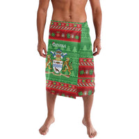 Guyana Christmas Lavalava Santa With Macaw Parrot Merry Xmas - Wonder Print Shop