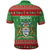 Guyana Christmas Polo Shirt Santa With Macaw Parrot Merry Xmas - Wonder Print Shop
